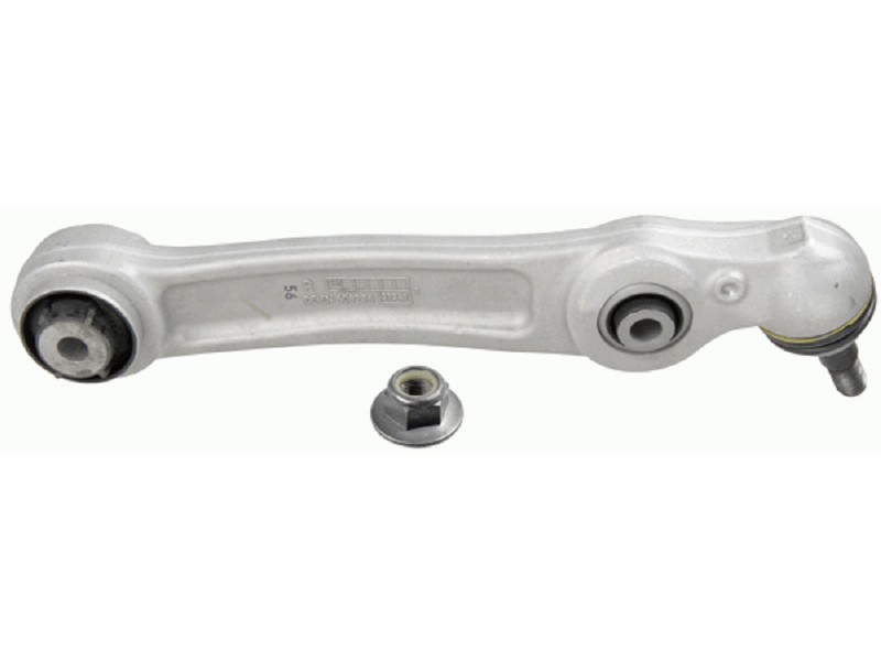 Control arm, wheel suspension