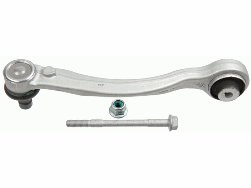 Control arm, wheel suspension