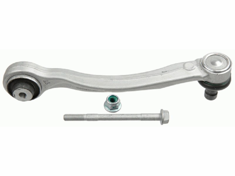 Control arm, wheel suspension