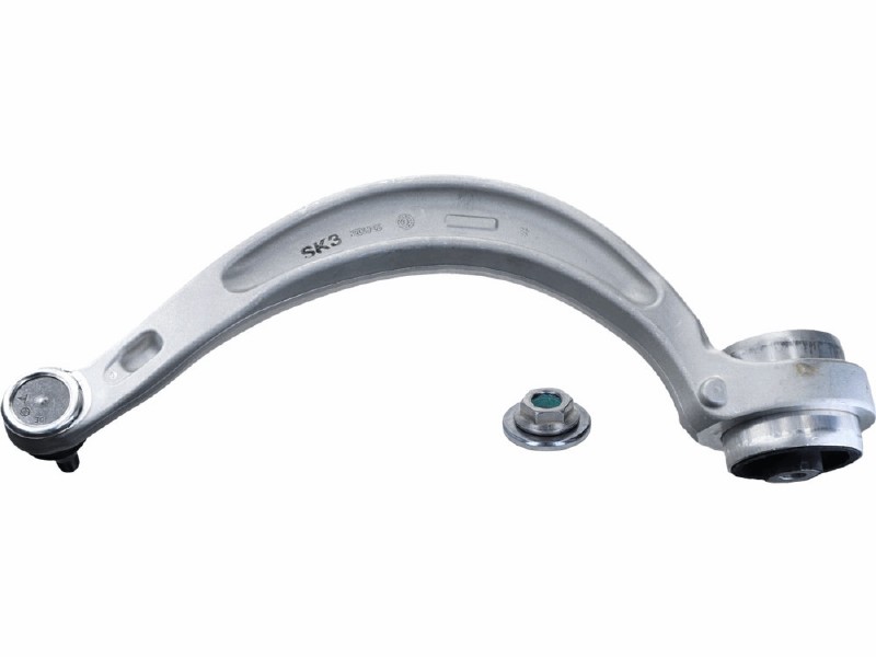 Control arm, wheel suspension