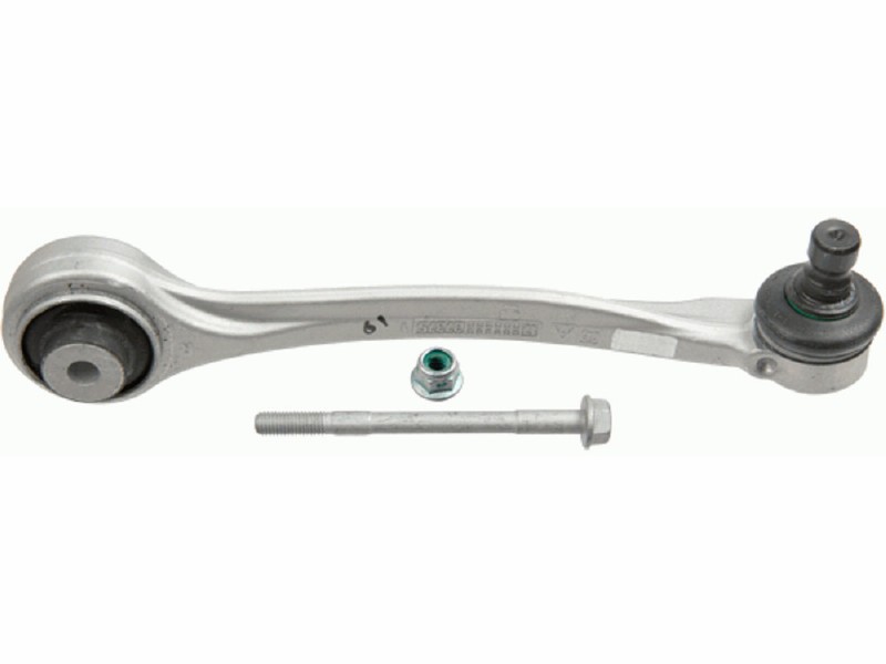 Control arm, wheel suspension