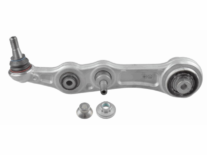 Control arm, wheel suspension