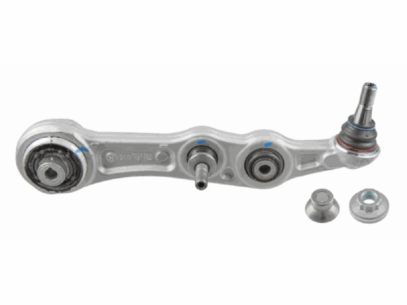 Control arm, wheel suspension