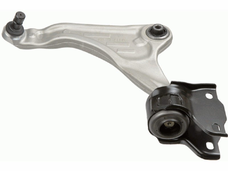 Control arm, wheel suspension