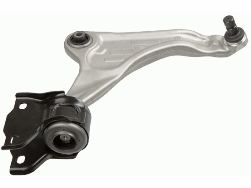 Control arm, wheel suspension