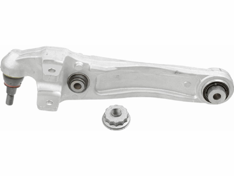 Control arm, wheel suspension