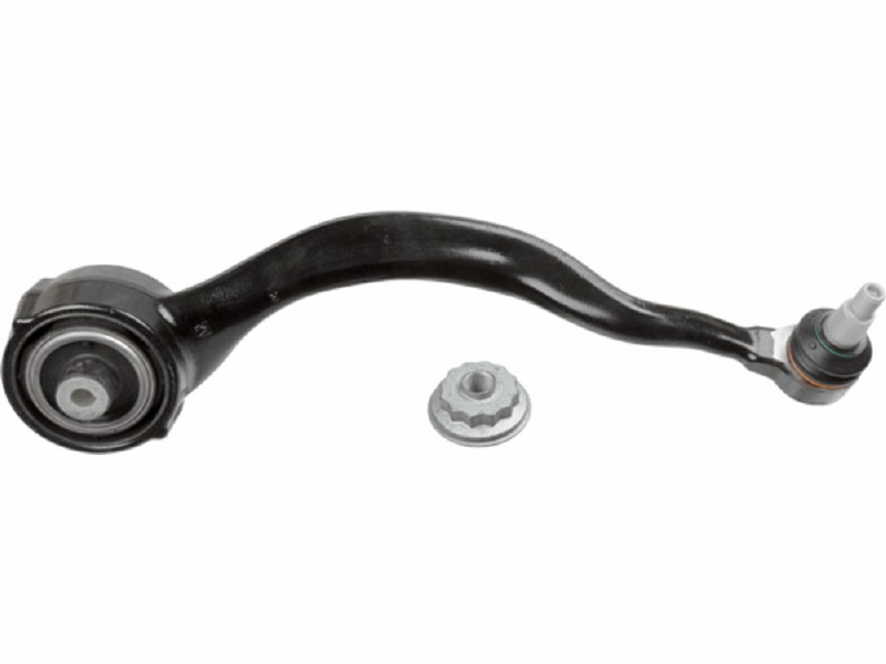 Control arm, wheel suspension