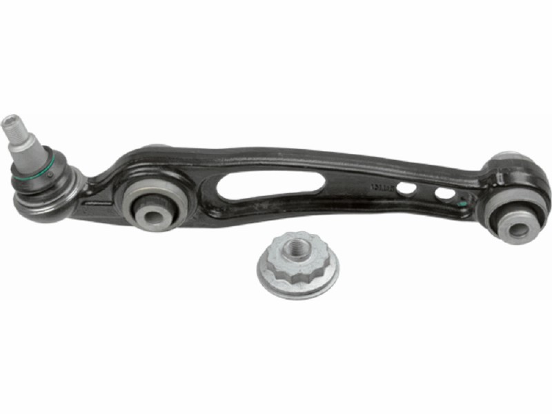 Control arm, wheel suspension