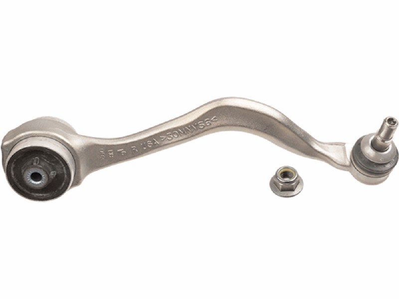 Control arm, wheel suspension
