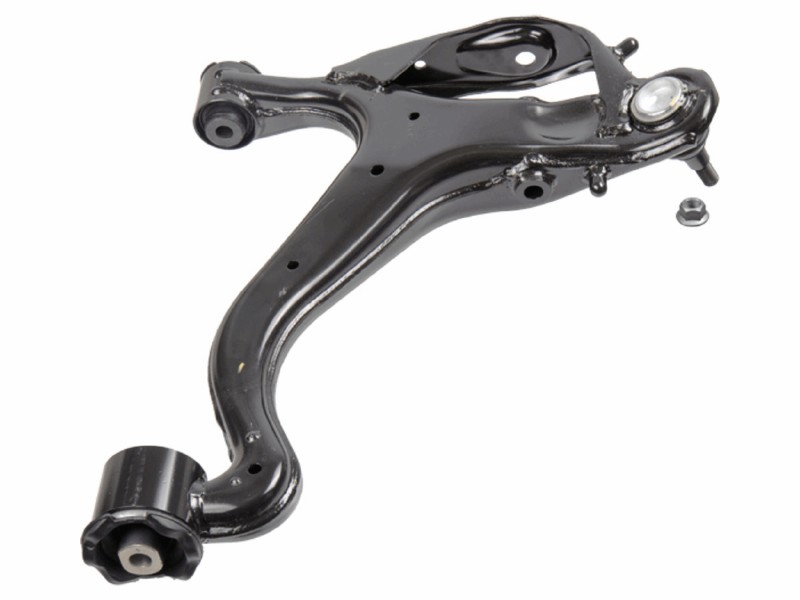 Control arm, wheel suspension