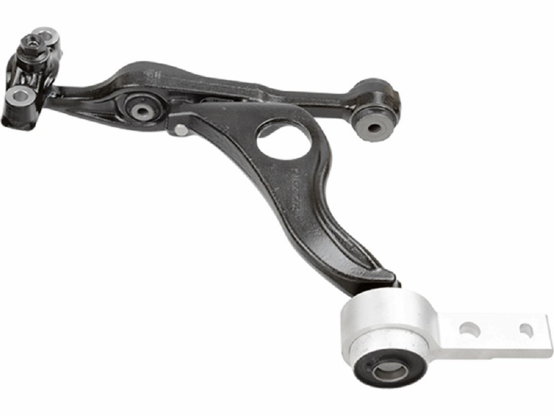 Control arm, wheel suspension