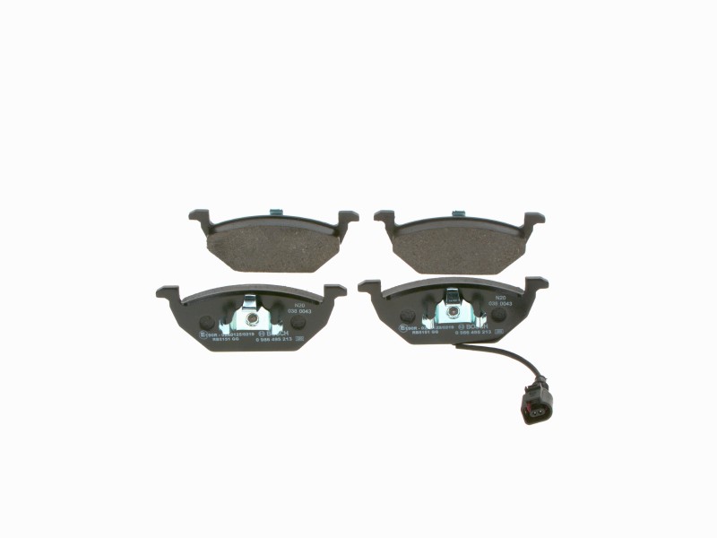 Guarnizione freno Audi Seat Skoda VW (Volkswagen)A2 A3 A3 cabriolet A3 quattro A3 Sportback beetle beetle cabriolet bora bora variant Caddy III Fabia Golf Golf IV Golf IV variant Golf V Golf V variant Golf VI roomster toledo ye