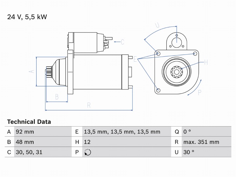 Starter motor