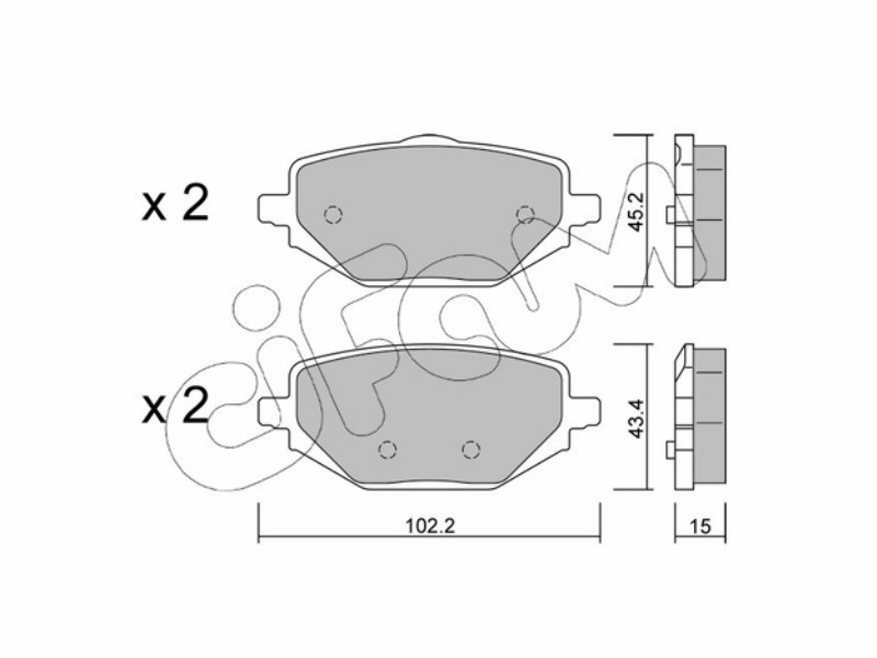 Cifam p.freno Renault Captur II e-tech 160 20-
