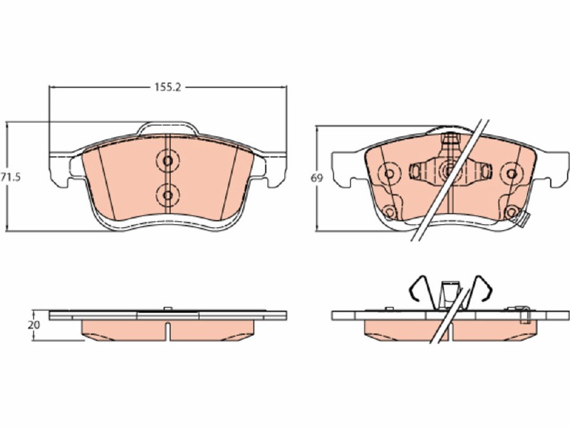 Brake pad