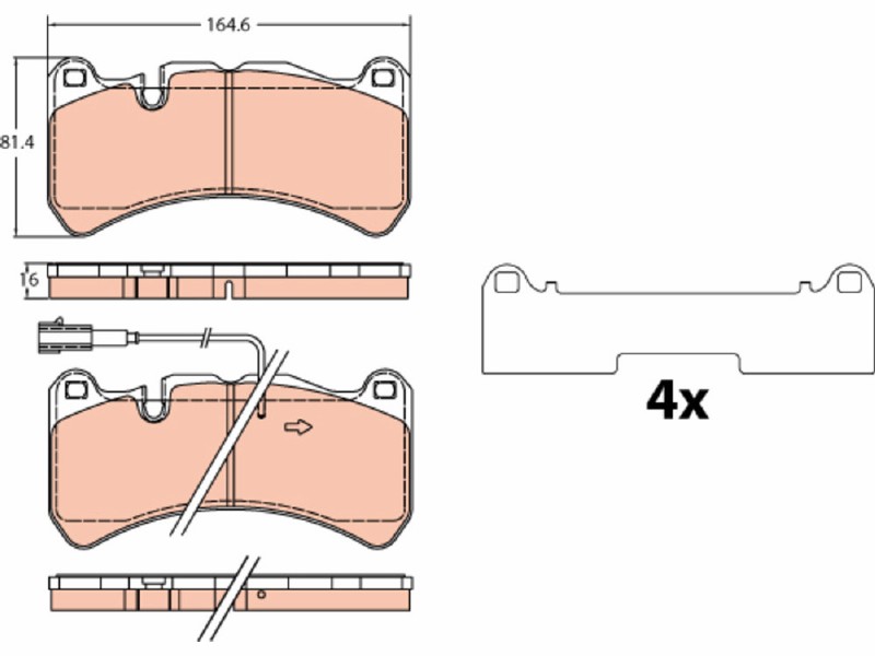 Brake pad