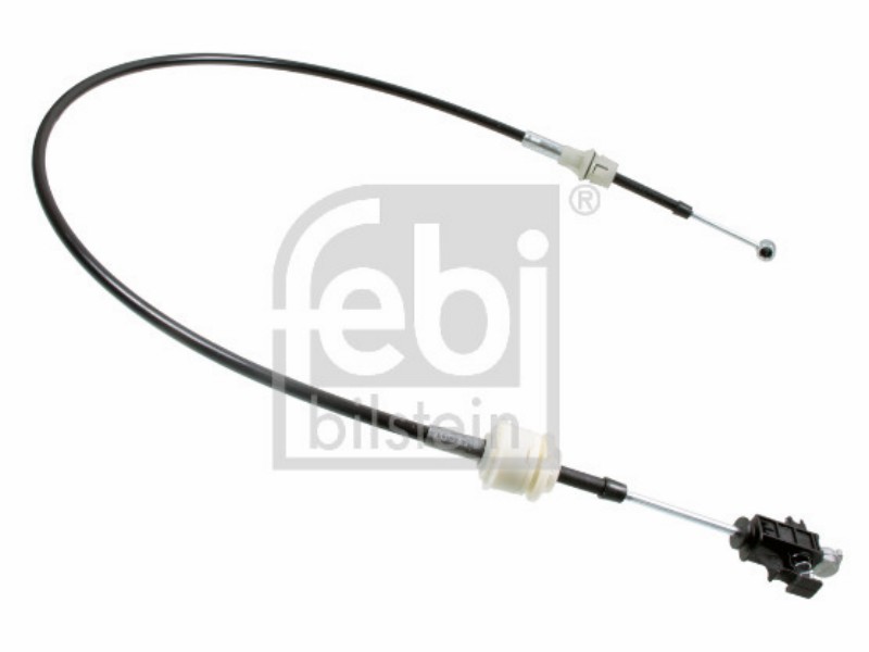 Flexible cable control, gear shifting