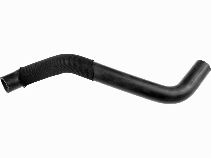 Curved hose