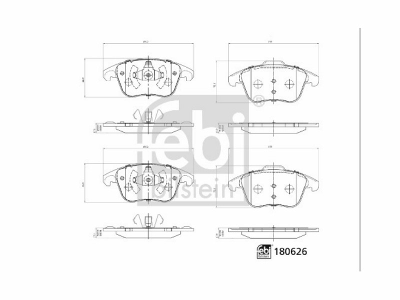 Pastiglie freno Citroën: C4 I, Opel: corsa-e f,mokka-e, Peugeot: 207,207 SW,208