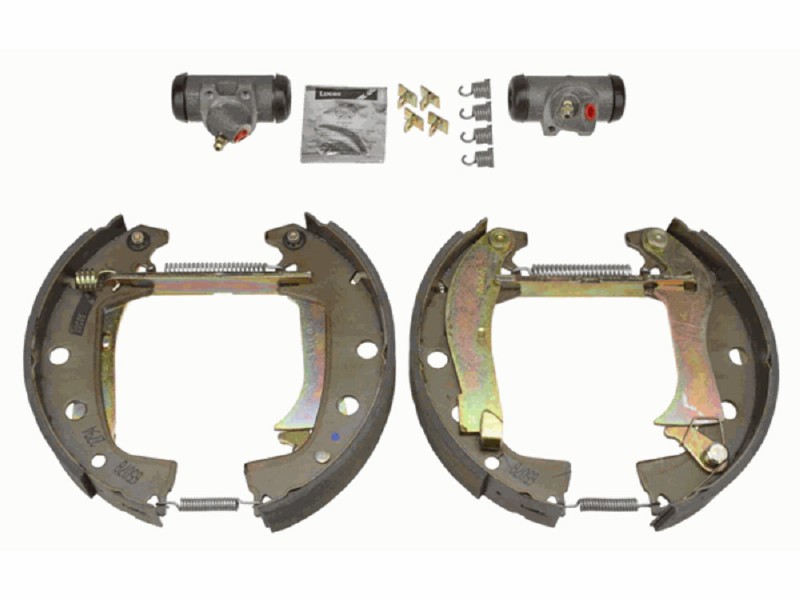 Kit pattini freno : 4 box body/mpv (R21_, R23_), 5 (122_), 5 hatchba