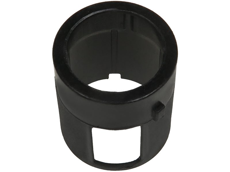Alternator bearing with protective cap