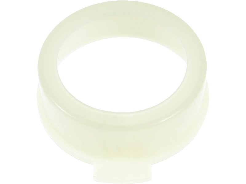Alternator bearing with protective cap
