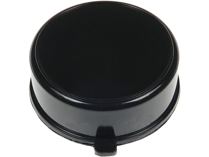Alternator bearing with protective cap