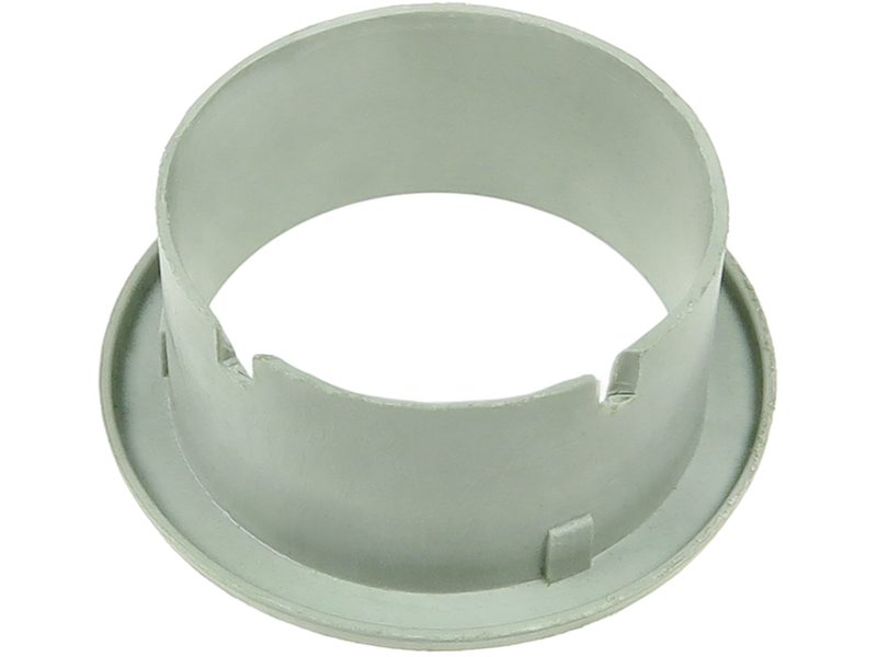 Alternator bearing with protective cap
