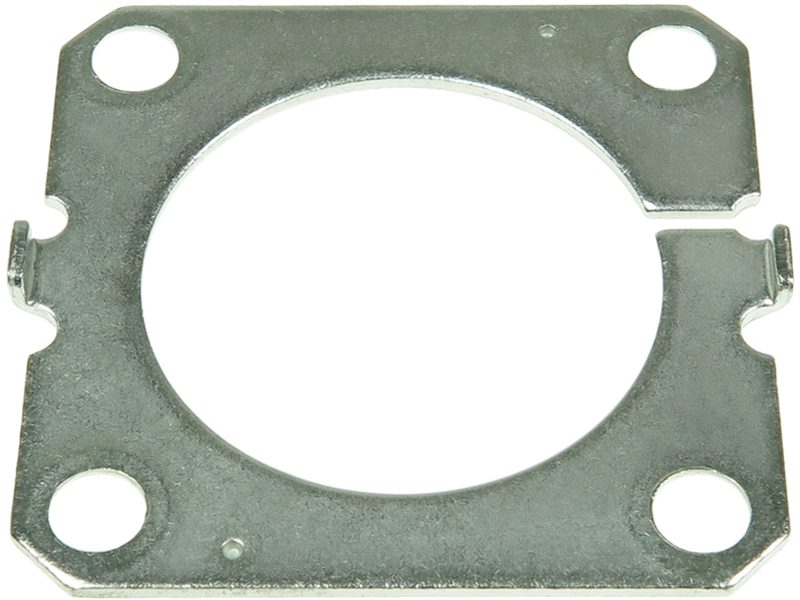 Alternator bearing retaining plate