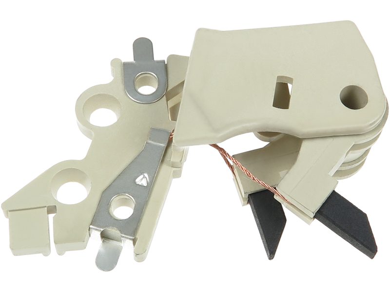 Alternator brush holder
