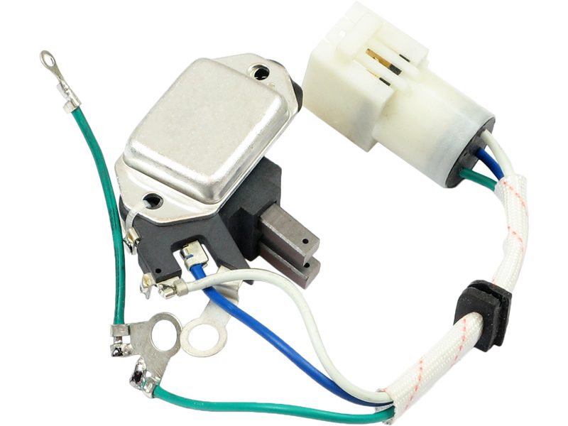 Alternator brush holder