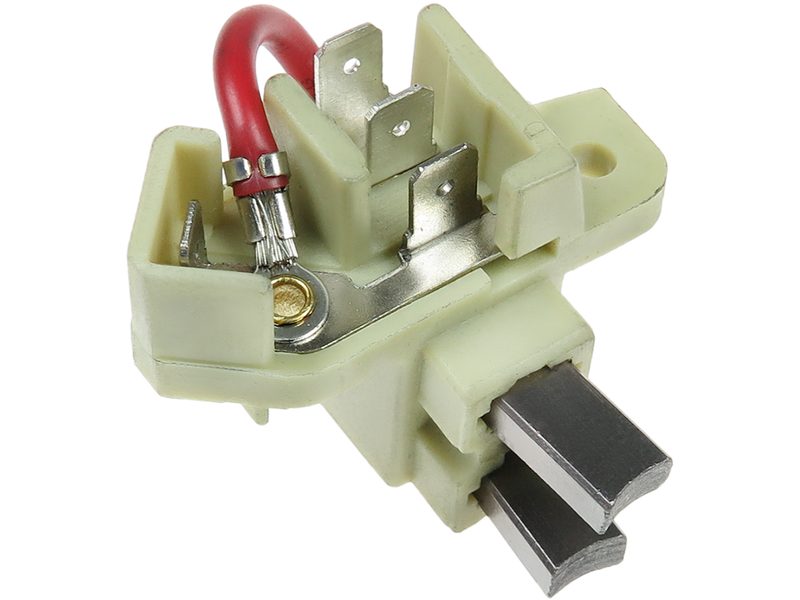 Alternator brush holder