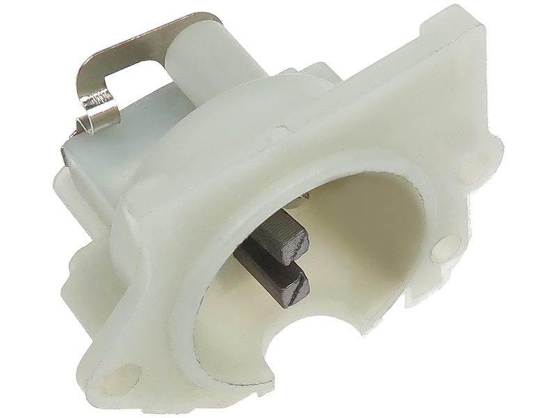Alternator brush holder