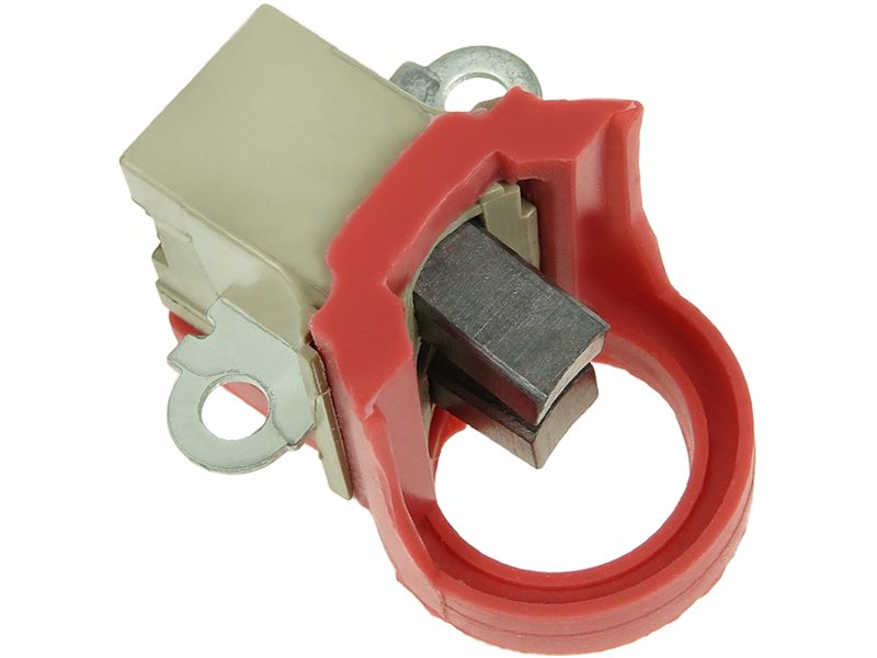 Alternator brush holder