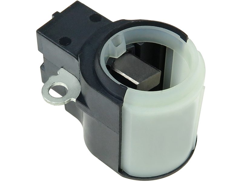 Alternator brush holder