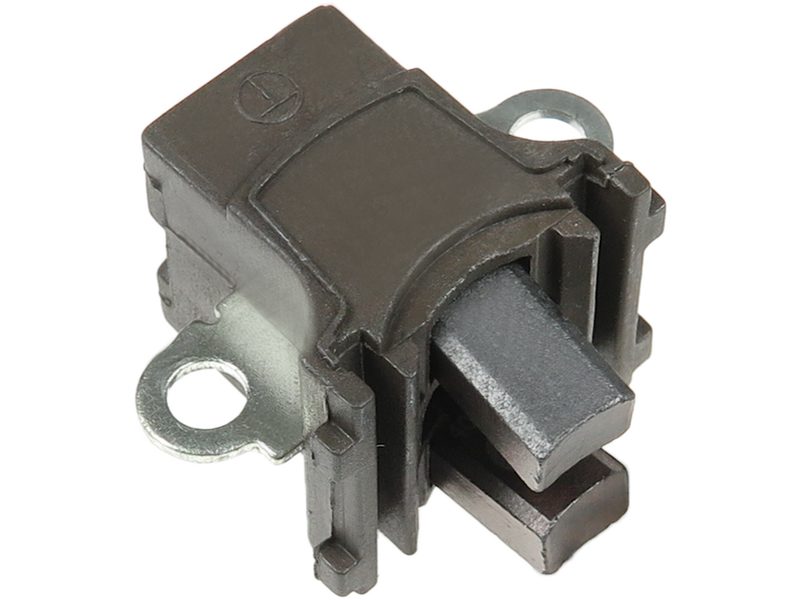 Alternator brush holder