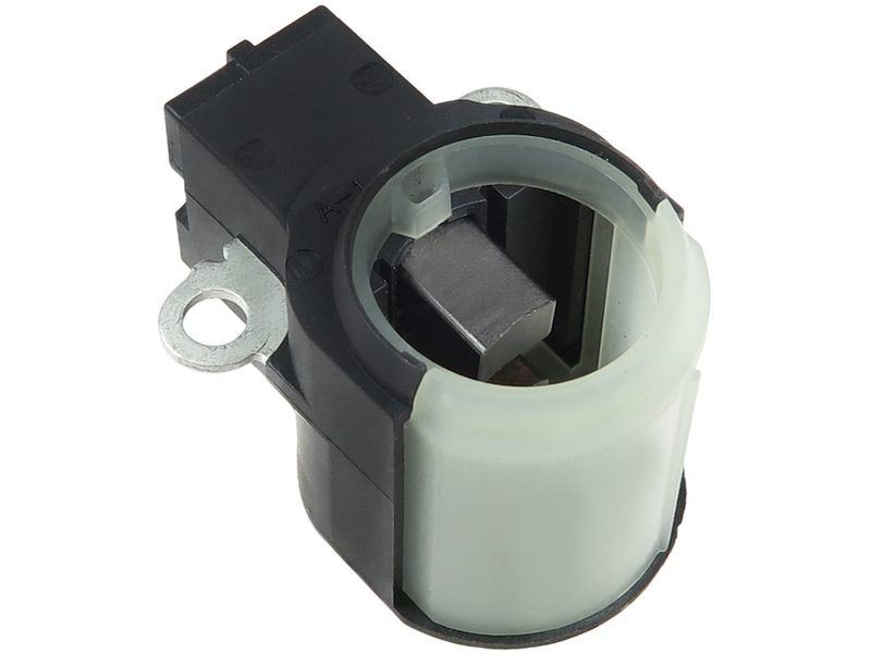 Alternator brush holder