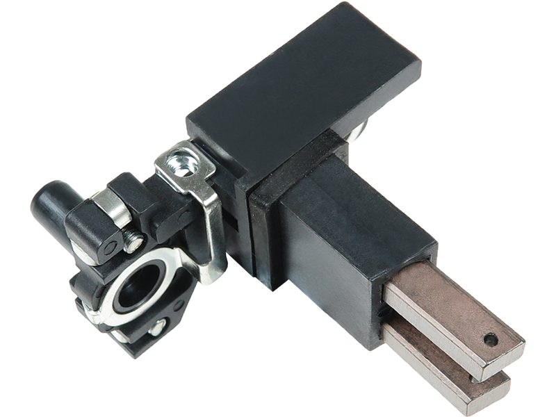Alternator brush holder