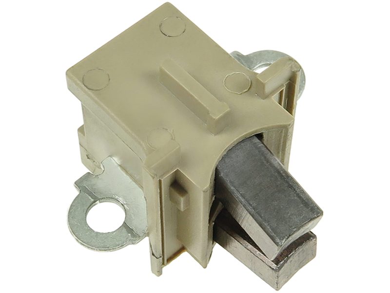 Alternator brush holder
