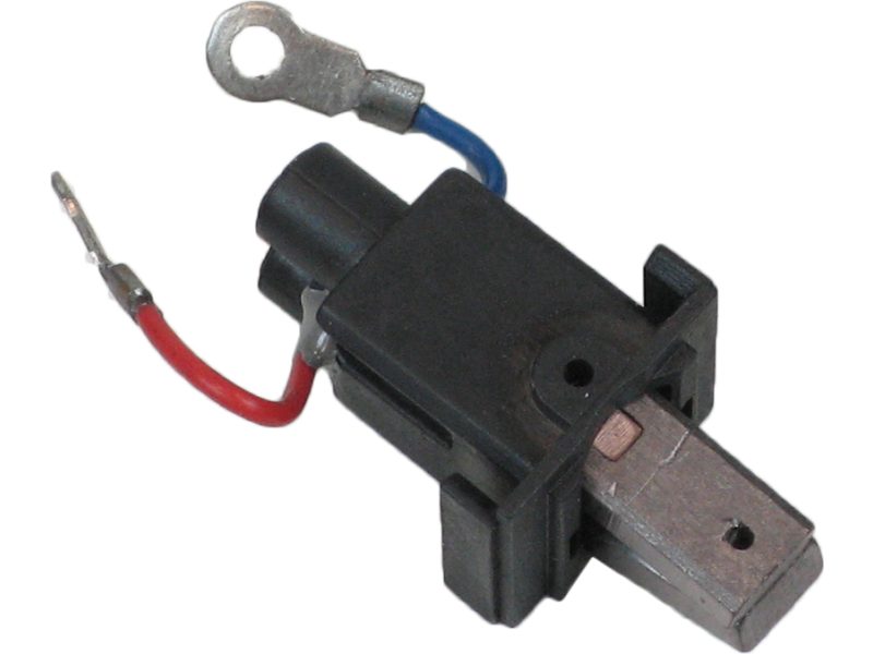 Alternator brush holder