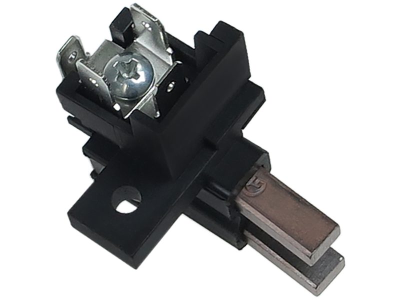 Alternator brush holder