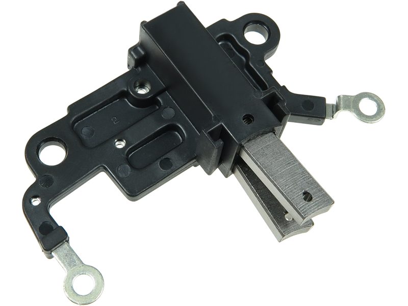 Alternator brush holder