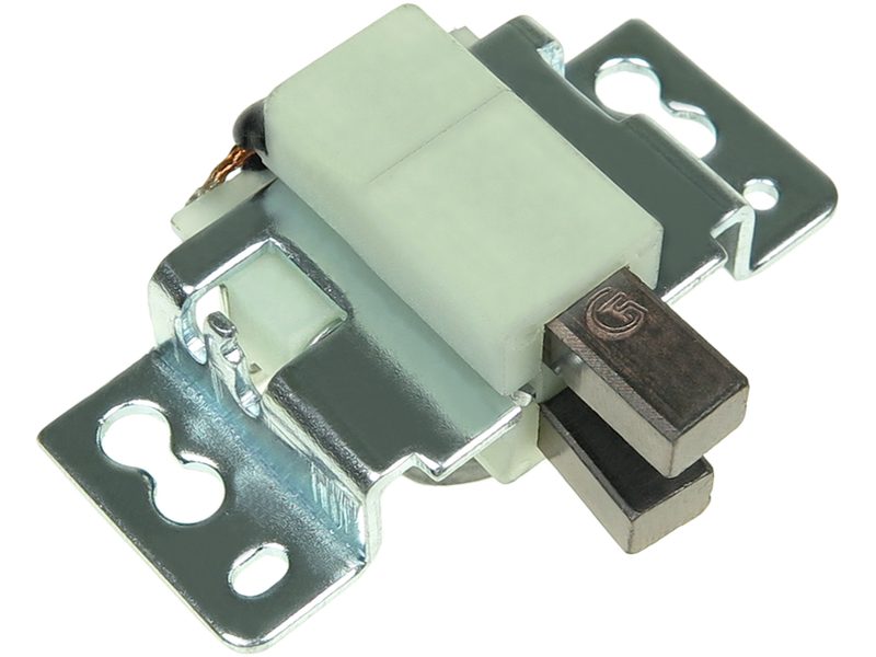 Alternator brush holder