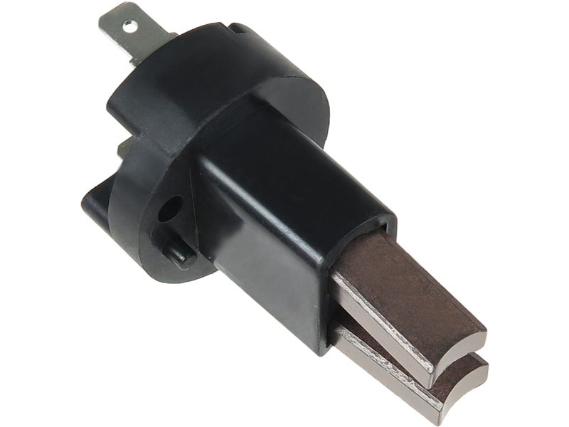 Alternator brush holder