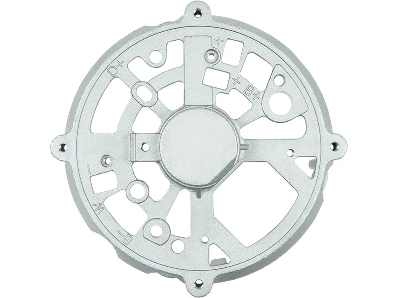 Alternator diode-side bracket