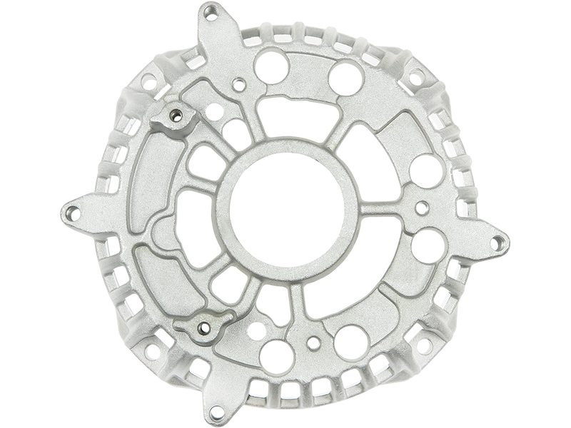Alternator diode-side bracket