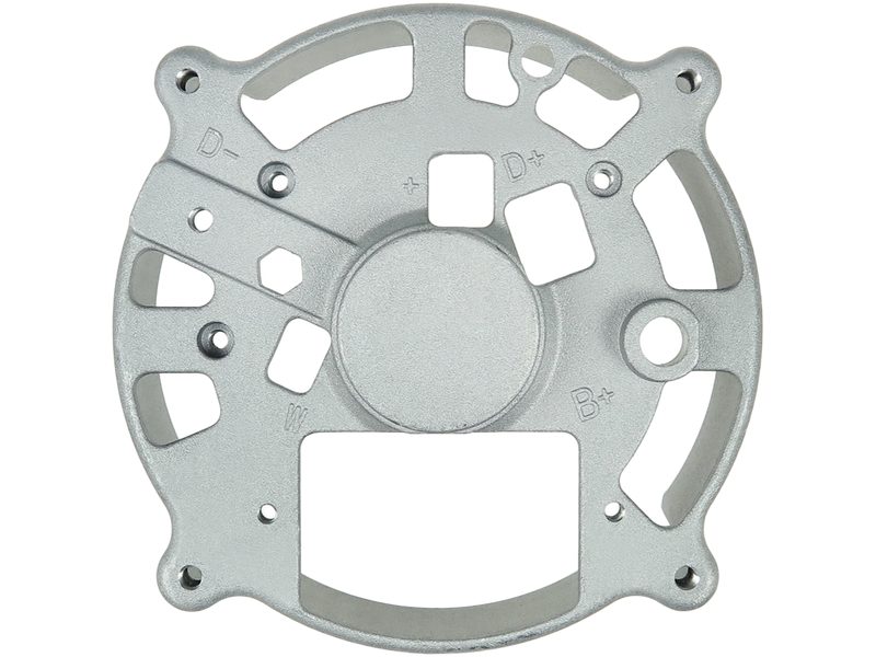 Alternator diode-side bracket