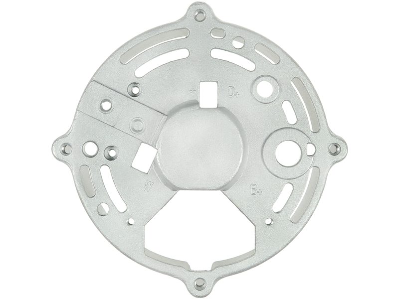 Alternator diode-side bracket