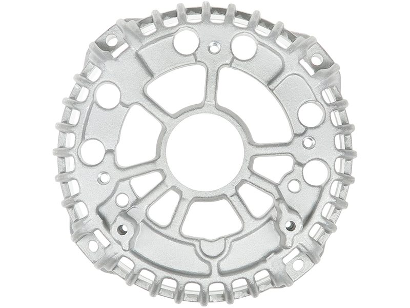 Alternator diode-side bracket