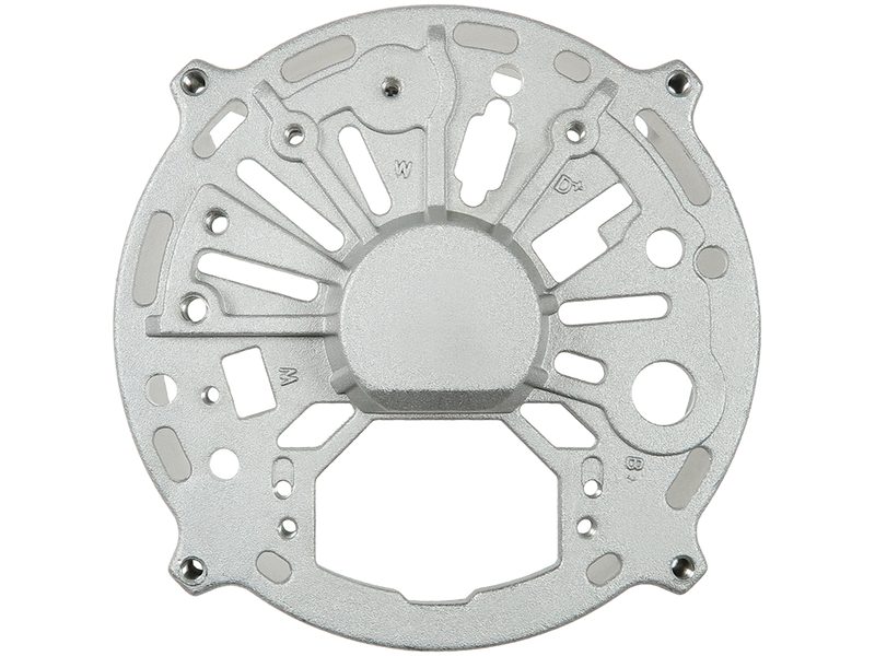 Alternator diode-side bracket